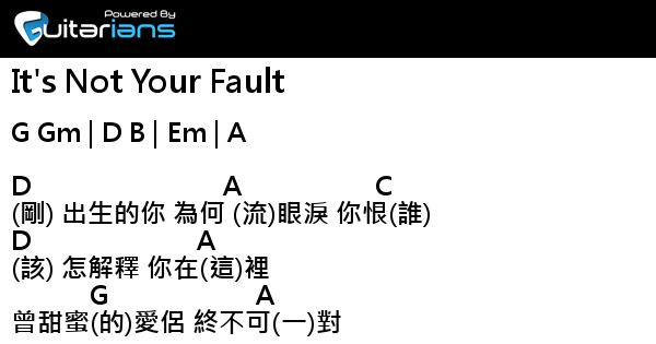 It s Not Your Fault Chord Guitarians it-s-not-your-fault-chord-guitarians