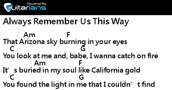 Lady gaga remember us this way перевод