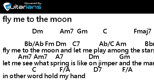 Fly Me To The Moon Chords